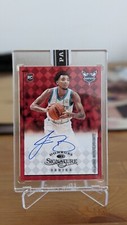 2021-22 Panini Donruss Signature Series James Bouknight Rookie RC AUTO Red 9/25