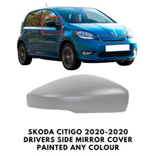 Au&szlig;enspiegel Abdeckung lackiert f&uuml;r Skoda Citigo 2020-2020 Fahrerseite Rechts