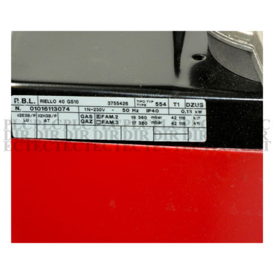 NEW Riello GS10 Gas Burner