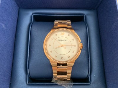 swarovski watches rose gold