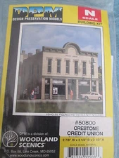 DPM Design Preservation Models #50800 Crestone Credit Union - 2-7/8 x 3-1/4"