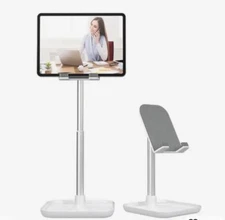 adjustable desk top stand cell phone holder