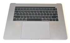 Apple MacBook Pro 15" A1990 2018 2019 Palmrest w/ Keyboard Gray Genuine Grade A-