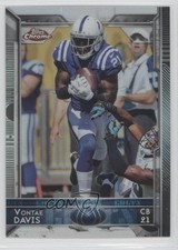 2015 Topps Chrome Refractor Vontae Davis #66 1u6