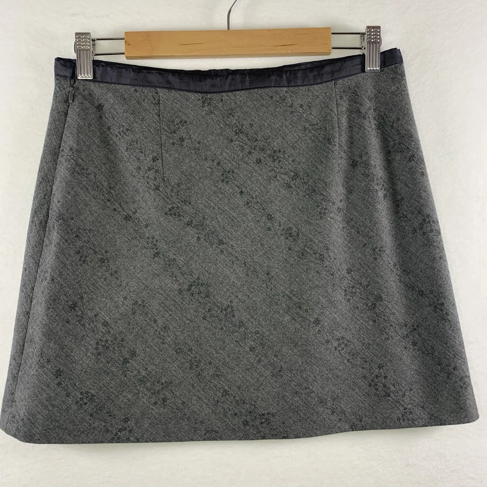 VTG American Eagle Womens Dainty Floral Mini Skirt Sz 6 Y2K Academia Coquette - Image 3 of 4