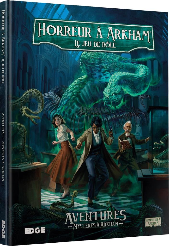 Horreur à Arkham JdR Mystères à Arkham supplément de jeu de rôle d'investigation Edge