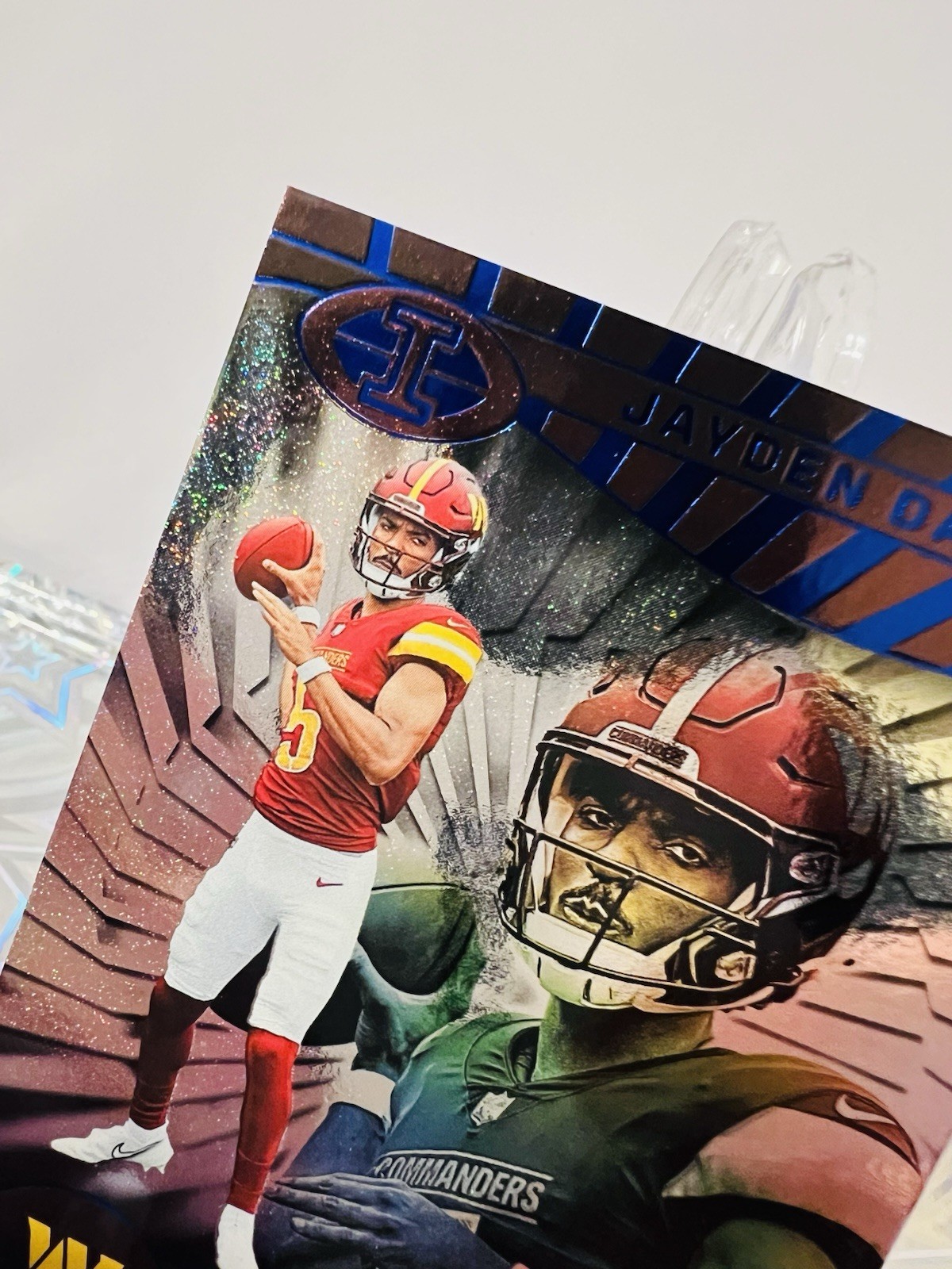 2024 Panini Illusions - Jayden Daniels #93 Trophy Collection Dots (RC)