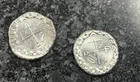 Lot of 2 - 1/4 Oz Silver Rounds .999 Prospector Gold & Gems Colorado   (Lt1)