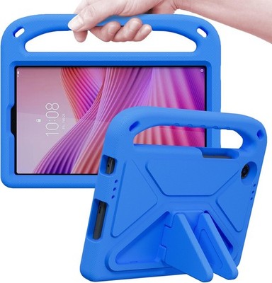 Kids Shockproof Handle Stand Case for Lenovo Tab One 8.7'' 2025, Blue Cover