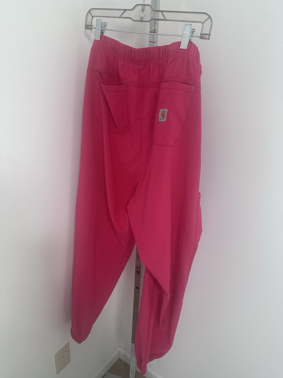 Carhartt Force Women's PINK Scrub Pants C52610 Petite 2XL Uniform Jogger thumbnail 4