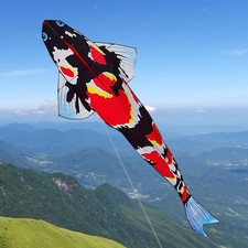Creative Kite Popular Koi Kite Reusable Lightweight Professional Easy to Use