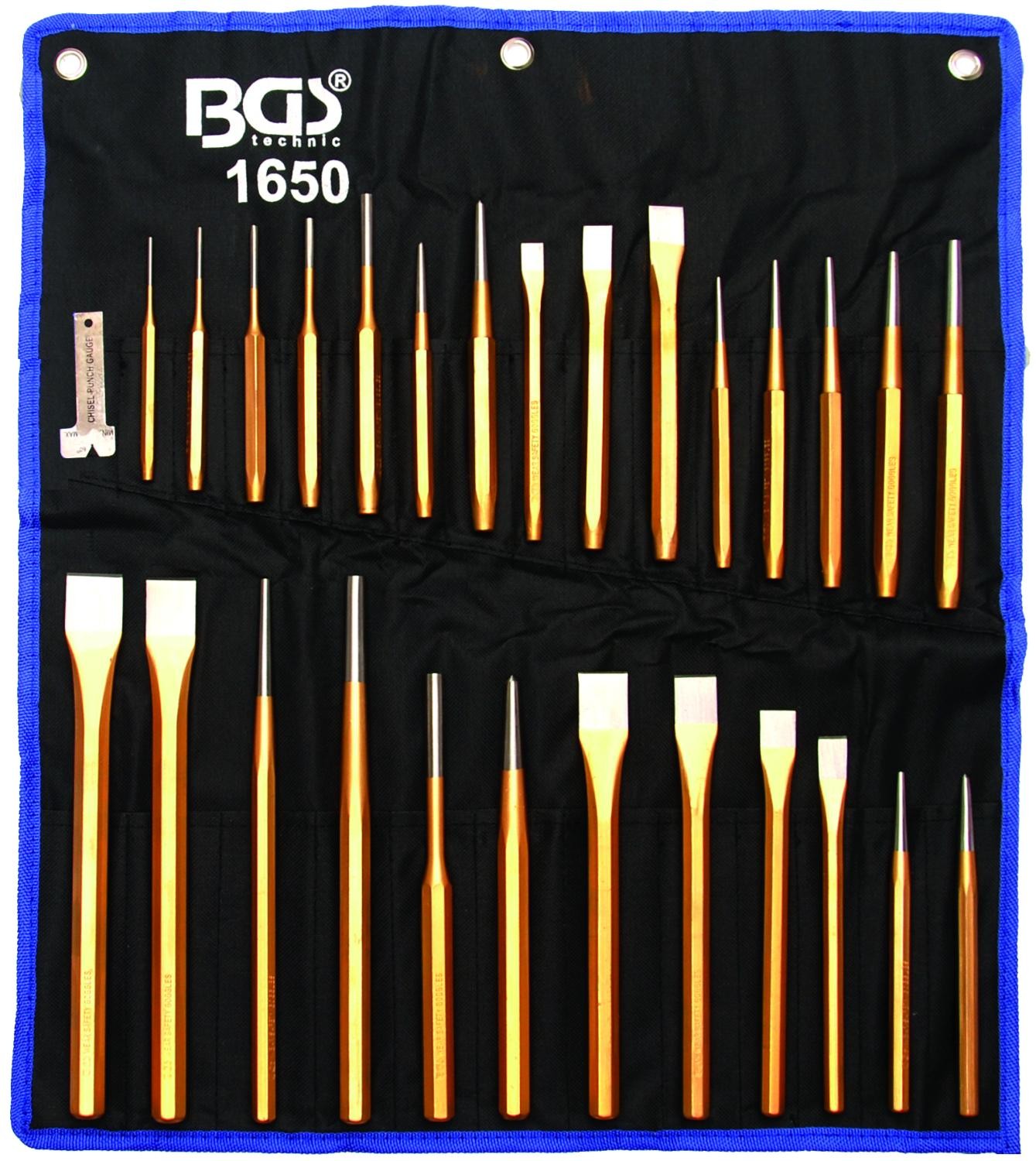 Chasses goupilles et burins outillage d'extraction BGS Technic pour atelier mécanique