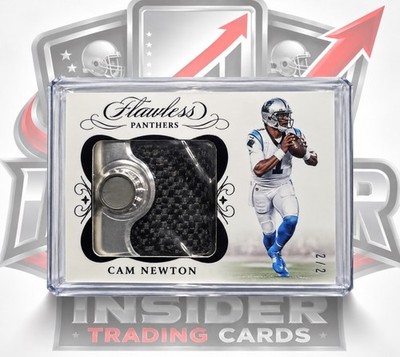 Cam Newton 2019 Flawless Patch /2 Game Worn Used Cleat