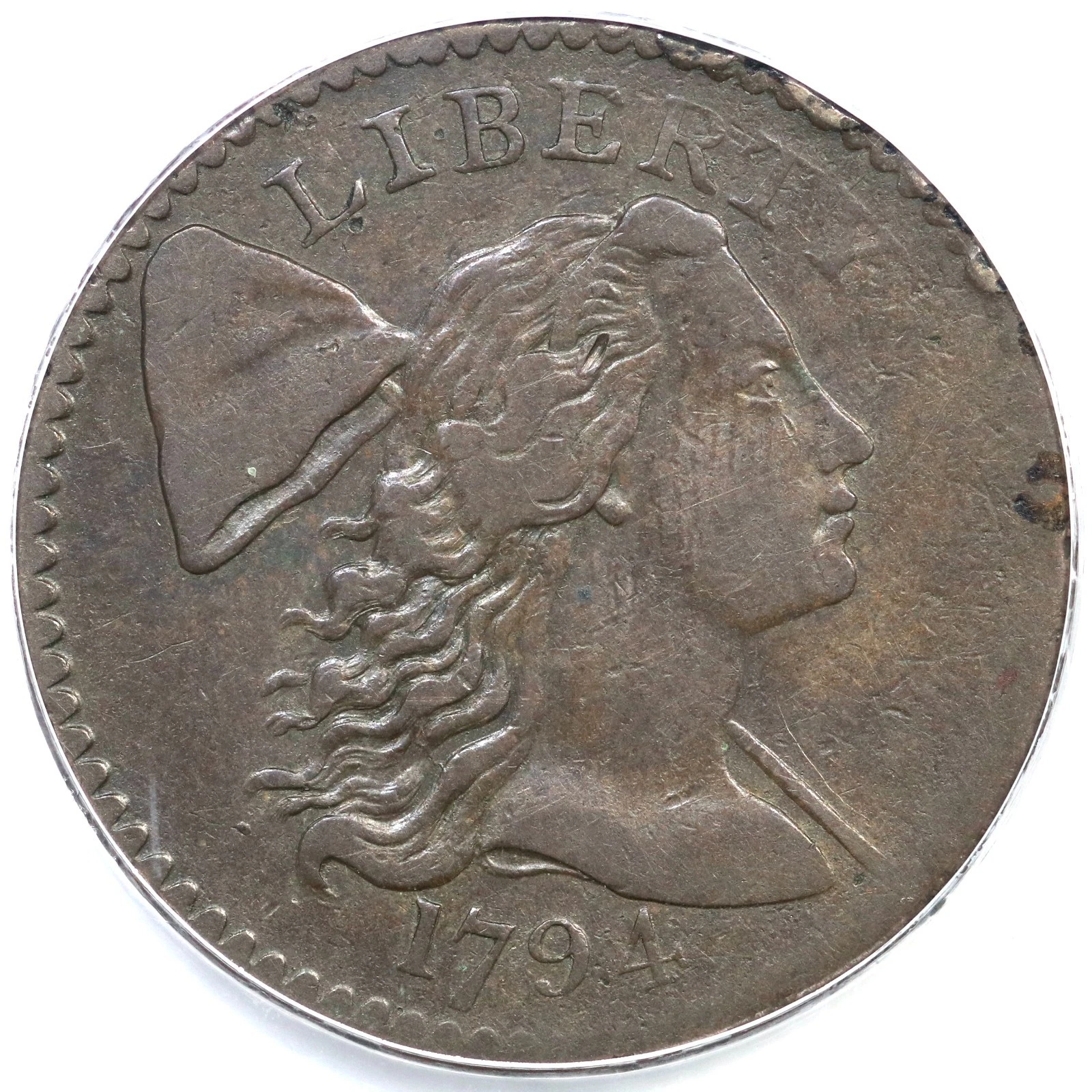 1794 S-54 R-3 PCGS VF 35 Head of 94 Liberty Cap Large Cent Coin 1c