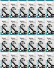 Nite Ize S-Biner Stainless Steel Dual Carabiner 2 - Black 24-Pack 