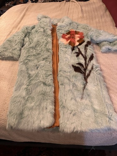 Free People Fluffy Flower coat - Picture 7 of 9