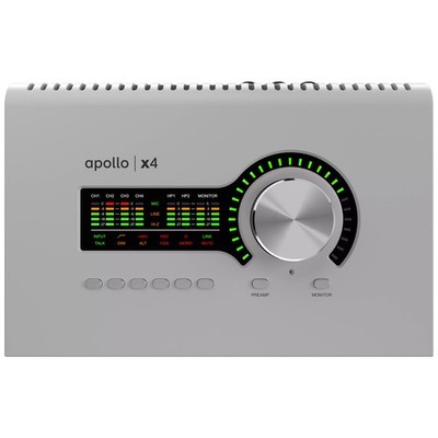 NEU: Universal Audio Apollo x4 Gen2 Thunderbolt 3 Interface 4x Mic In 24/192