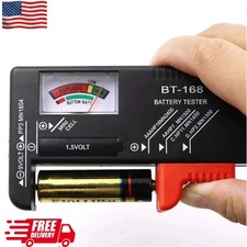 Portable Universal Battery Tester for AA AAA C D 9V and Button Batteries