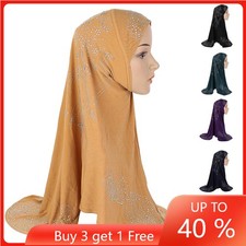 One Piece Amira Muslim Women Hijab Scarf Headscarf Wrap Caps Full Cover Islamic
