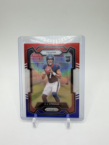 2023 Panini Prizm 339 CJ Stroud Red White Blue