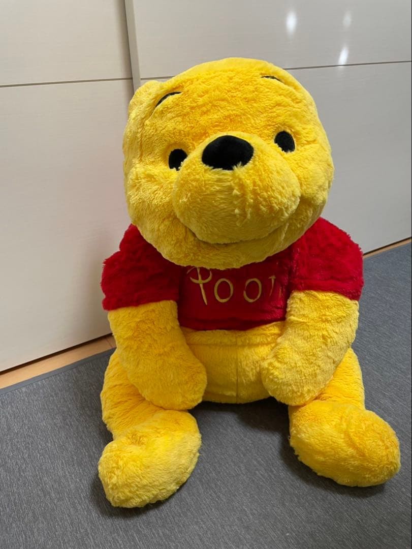 big pooh plush toy disney resort with tag #1c8121