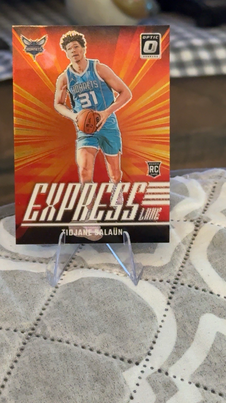 2024-25 Donruss Optic Express Lane Tidjane Salaun #8 RC