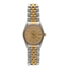 TUDOR Princess Date 92413 Automatic Watch 18K Yellow Gold Stainless Steel 2