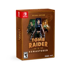 Tomb Raider IV-VI Remastered Deluxe Edition - Nintendo Switch NEW FREE US SHIP