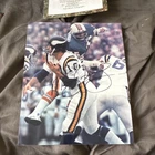 Manny Fernandez Signed Miami Dolphins NFL Football Photo Palm Beach Autographs