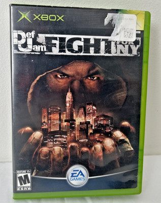 Def Jam: Fight for NY (Microsoft Xbox, 2004) Clean disc NO Manual
