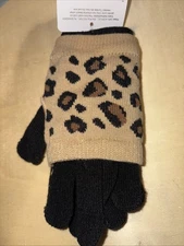 Old East Main Co Ladies' Gloves 3-in-1 Acrylic Polyester Spandex Assorted Color