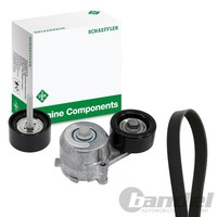 Schaeffler INA KEILRIPPENRIEMEN-SATZ Passend FüR Opel Astra Cascada Insignia