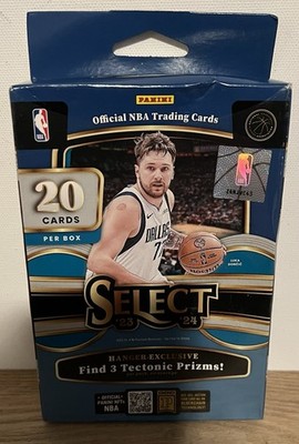 2023-24 NBA Select Basketball Hanger Box 20 Trading Cards Tectonic Prizm Sealed