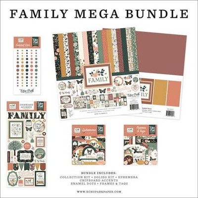 Echo Park Family Papercrafting Mega Bundle
