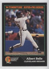 1994 Score Tombstone Pizza Food Issue Albert Belle #17 1md