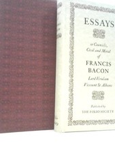 Francis Bacon Essays Or Counsels, Civil & Moral (B.Vickers (Ed.)2003) (ID:24105)