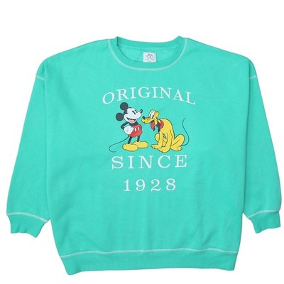 Disney x Primark Sweatshirt Damen grün Mickey Pluto XL