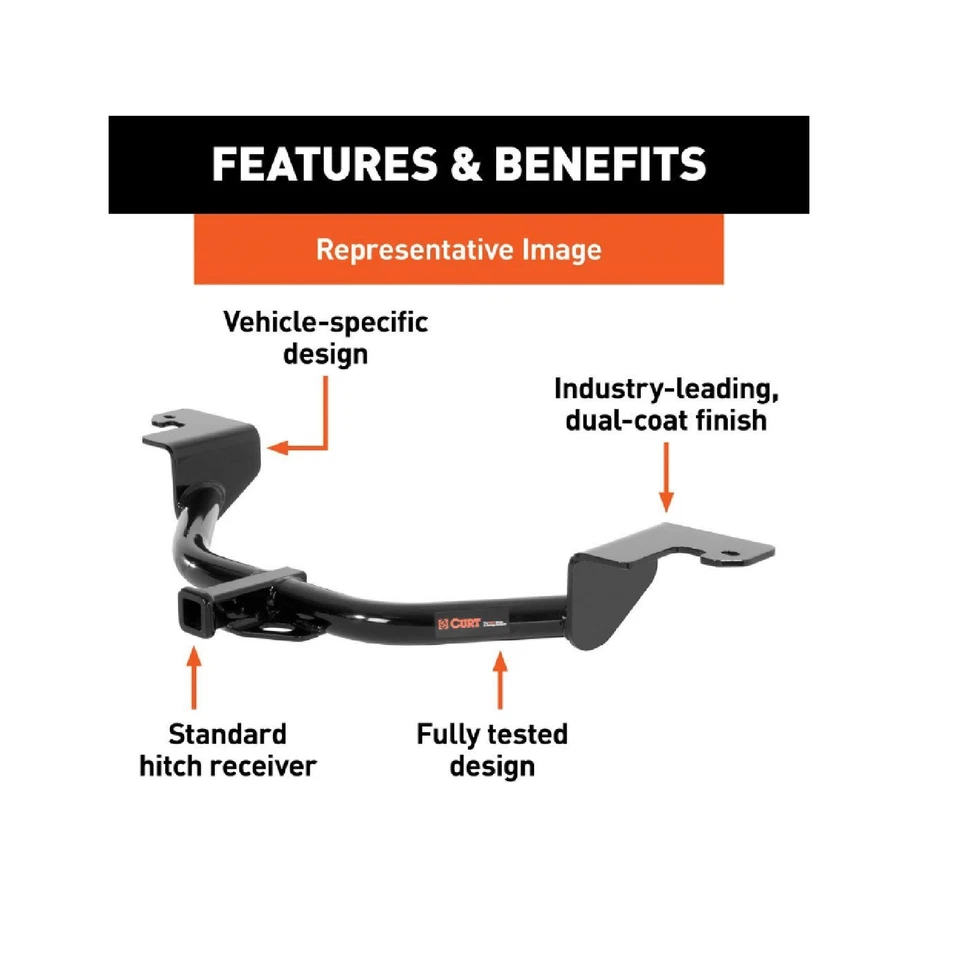 Curt Class 1 Trailer Hitch 11132 for Chrysler PT Cruiser Foto 3 de 4
