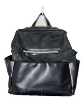 B IS TRAVEL The Diaper Backpack Black Bag Unisex Luggage To Go Bag