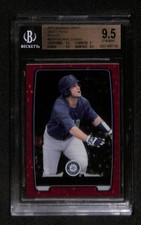 Mike Zunino 2012 Bowman Draft Picks Red Ice 24/25 #BDPP25 BGS 9,5