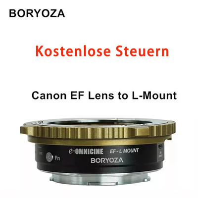 BORYOZA EF-L Auto-Fokus-Linsenadapter Canon EF-Linse zu L-Mount Leica Sigma