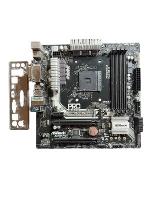 ASRock X370M PRO4 : AM4 X370 DDR4 mATX + IO-Shield (NO POWER)