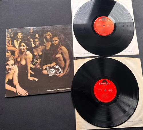 JIMI HENDRIX Electric Ladyland UK 1ST PRESS POLYDOR 2LP PLAYS EX+! SUPERB AUDIO!