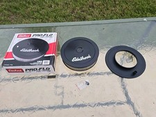 Edelbrock 1203 Pro-flo 10 Inch Black Air Cleaner Assembly 2 Inch Filter Edelbrock 1203 Pro-flo 10 Inch Black Air Cleaner Assembly 2 Inch Filter