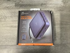 J5 create Type-C Dock Dual 4K HDMI Docking Station - JCD3198