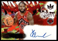 2024-25 Panini Court Kings Fresh Paint Ruby Jamal Shead Auto 09/99 Toronto