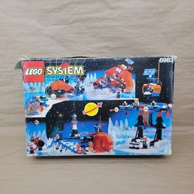LEGO Ice Planet 2002 Ice Station Odyssey 6983 "NOT Complete"  W/ Box & Manual