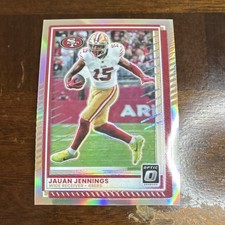 Panini 2025 Donruss Optic Jauan Jennings #194 Prizm San Francisco 49ers NFL