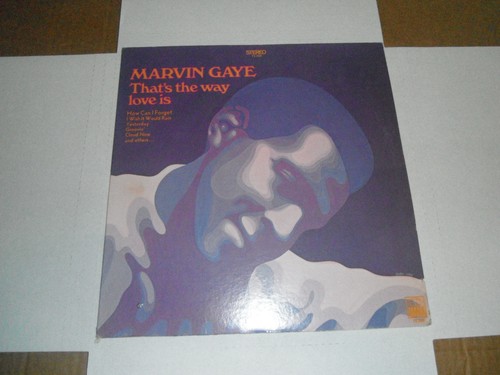 Marvin Gaye That's The Way Love Is-Original 1970 Tamla Records LP good