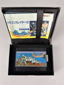 DRAGON SLAYER IV 4 Namcot Famicom Nintendo 0686 fc